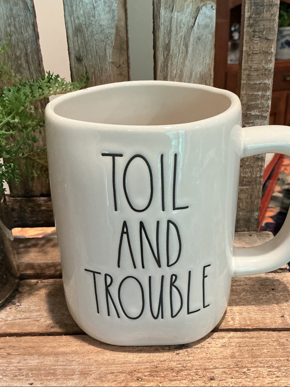 EUC - Rae Dunn Halloween Double Sided Mug